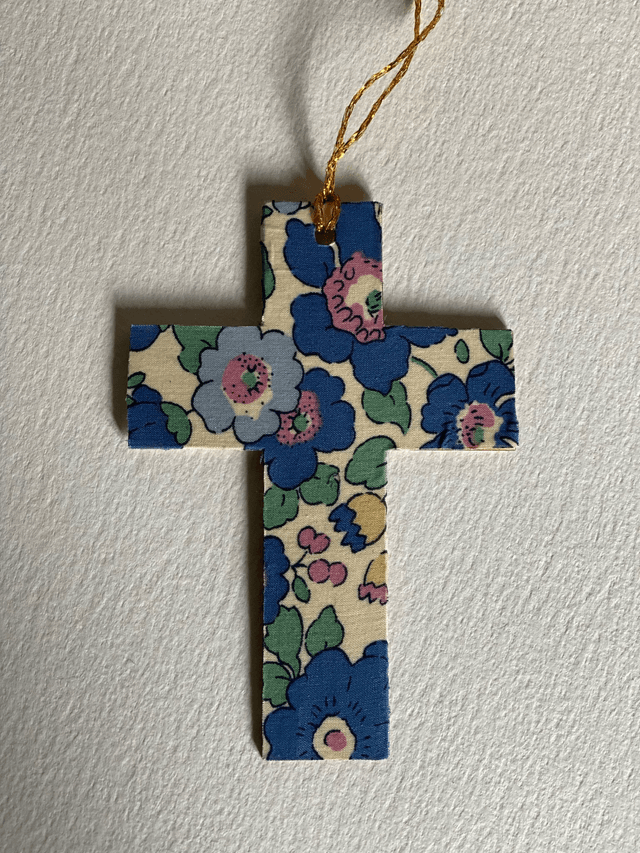 Croix ELOISE BLEU